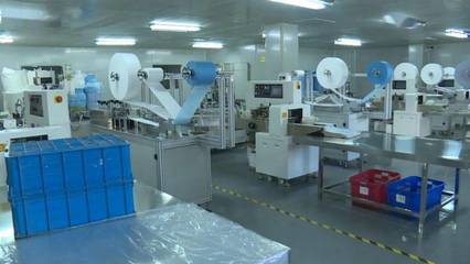 严防“德尔塔” 武穴在行动 龙坪镇艾邦生物防疫不松懈，生产满负荷推进生物科技发展